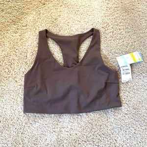 Zella Sports Bra, Taupe Color, New w/Tags